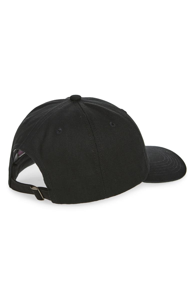 PALMES Alley Logo Baseball Cap, Alternate, color, Black