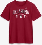 Jordan Brand Men's Jordan Brand Crimson Oklahoma Sooners Primetime Football Icon T-Shirt