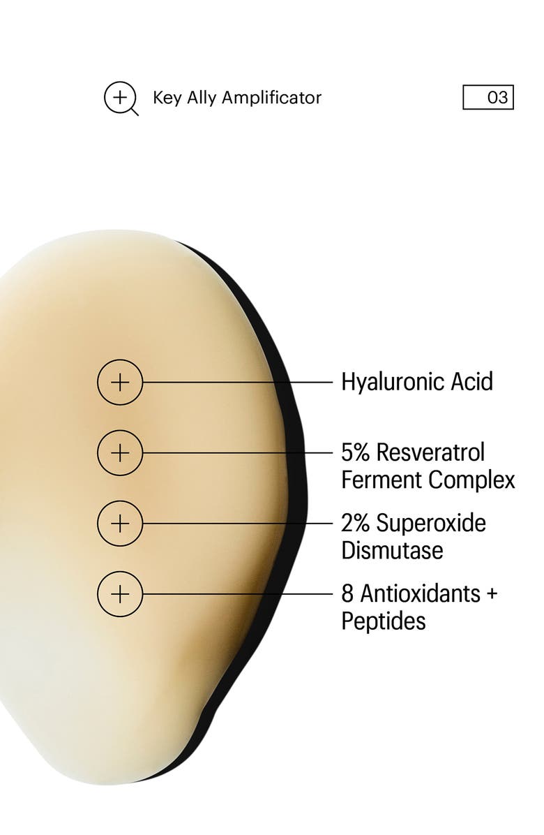 ALLIES OF SKIN Multi Hyaluronic Antioxidant Hydration Serum, Alternate, color, 