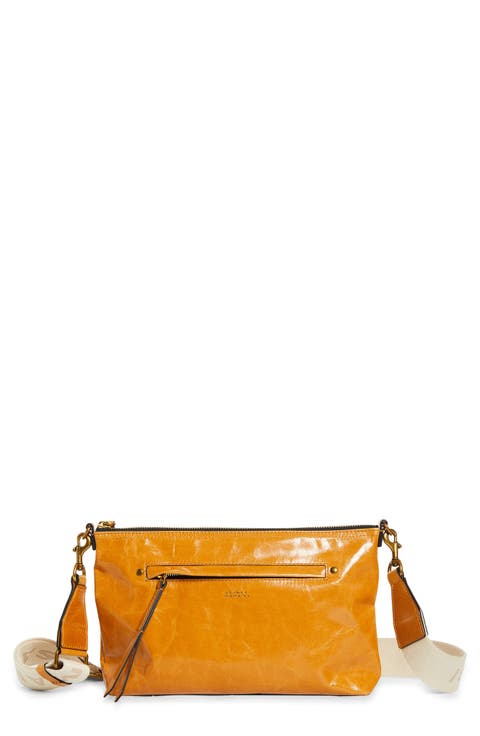 Nessah Wardy Leather Crossbody Bag