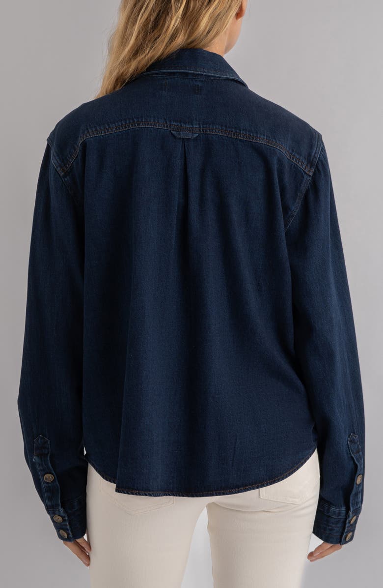 KUT from the Kloth Channing Denim Shirt, Alternate, color, Disposition