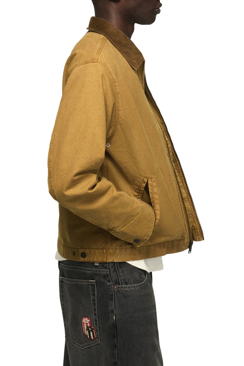 Canvas Work Jacket, Alternate, color, ANTIQUE BRONZE