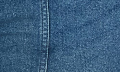 Nydj Billie Seamed High Waist Mini Bootcut Jeans In Blue