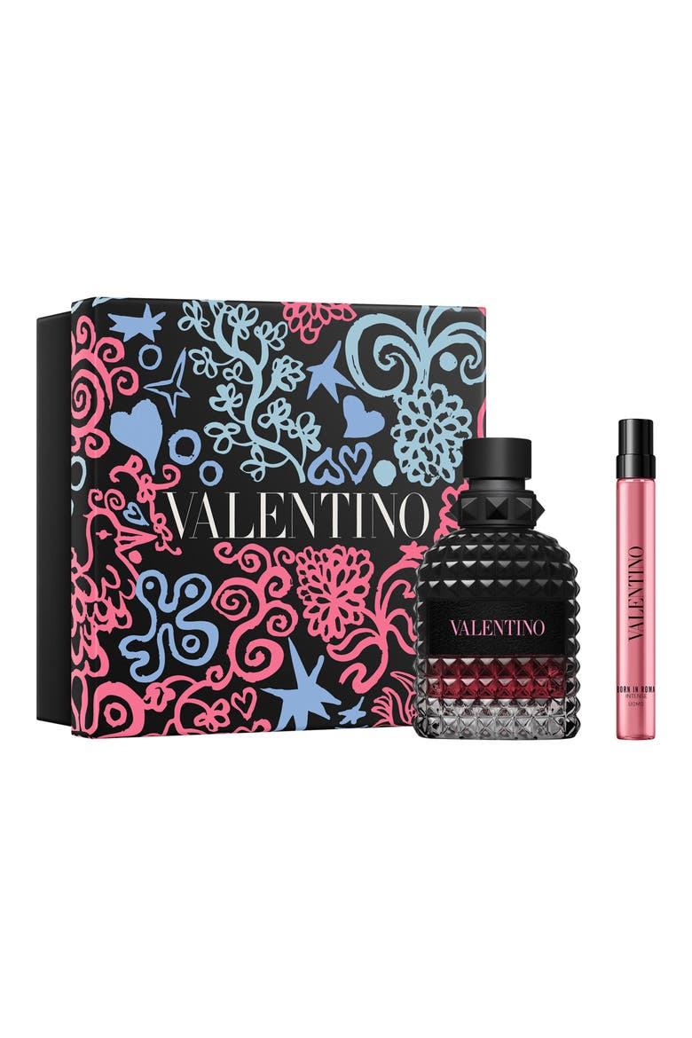 Uomo Born in Roma Eau de Parfum Intense Fragrance Gift Set $169 Value, Main, color, NO COLOR