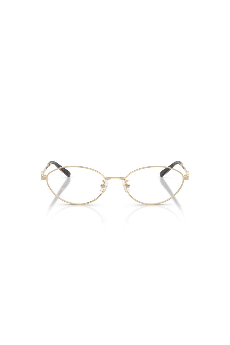 53mm Oval optical glasses, Alternate, color, Gold