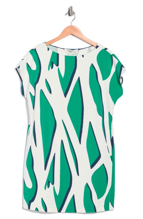 Cora Cap Sleeve Shift Dress