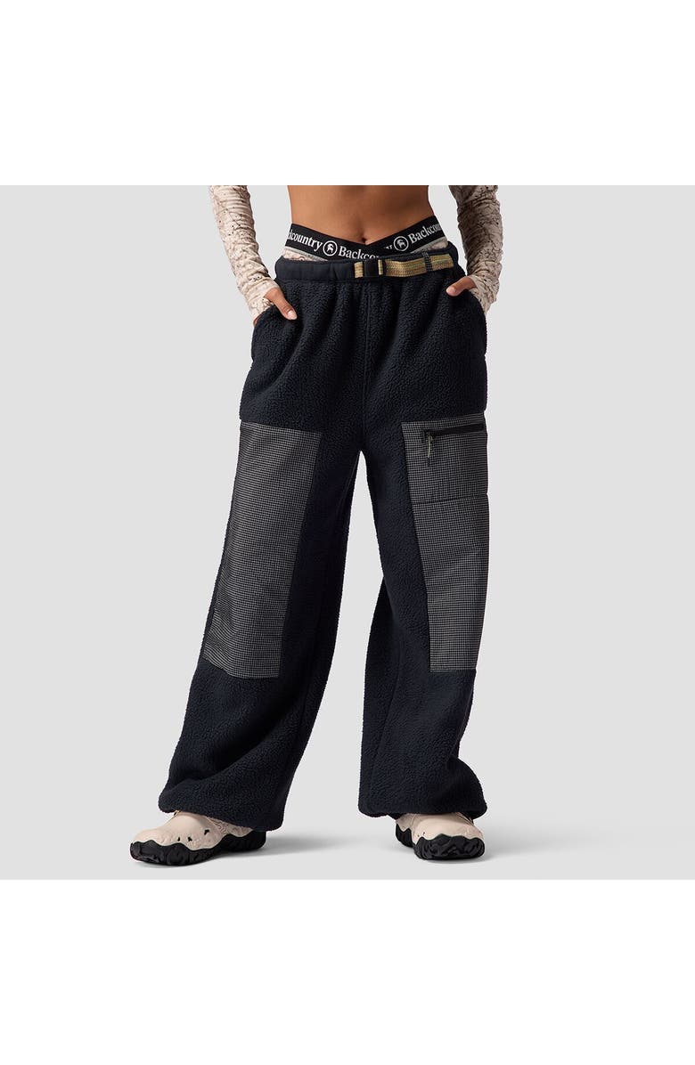 Backcountry Wander Pile-Fleece Pant - Women's, Main, color, Black