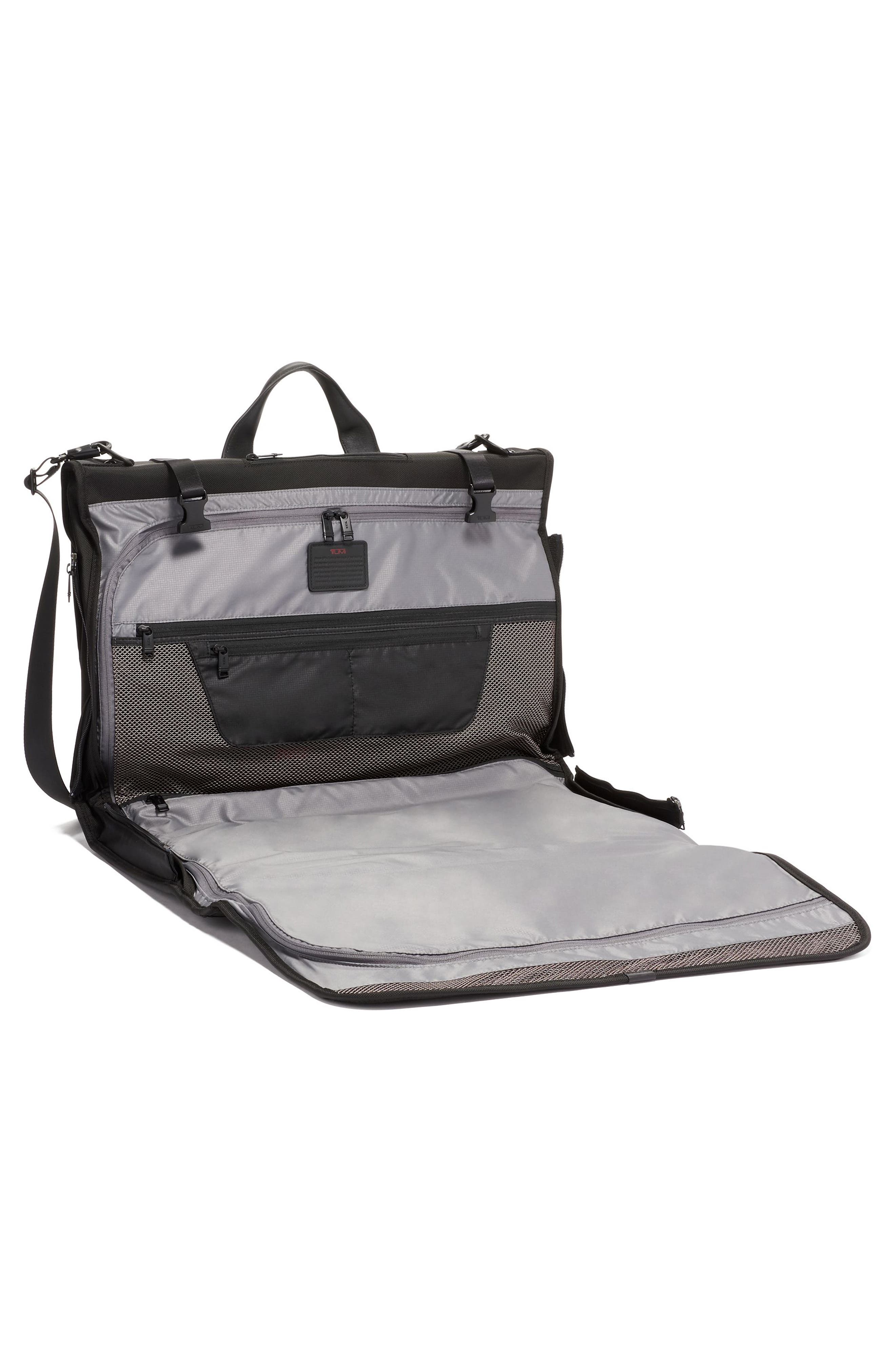 TUMI Alpha 3 Trifold 22-Inch Carry-On Garment Bag, Alternate, color, Black