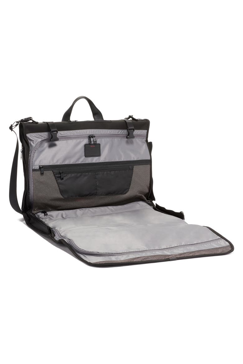 Alpha Tri-Fold Garment Bag, Alternate, color, BLACK