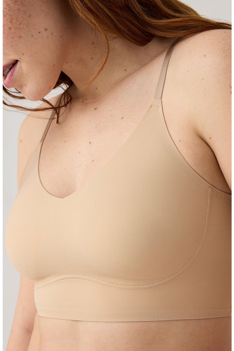 True Body Lift Full Cup Triangle Bra, Alternate, color, DESERT