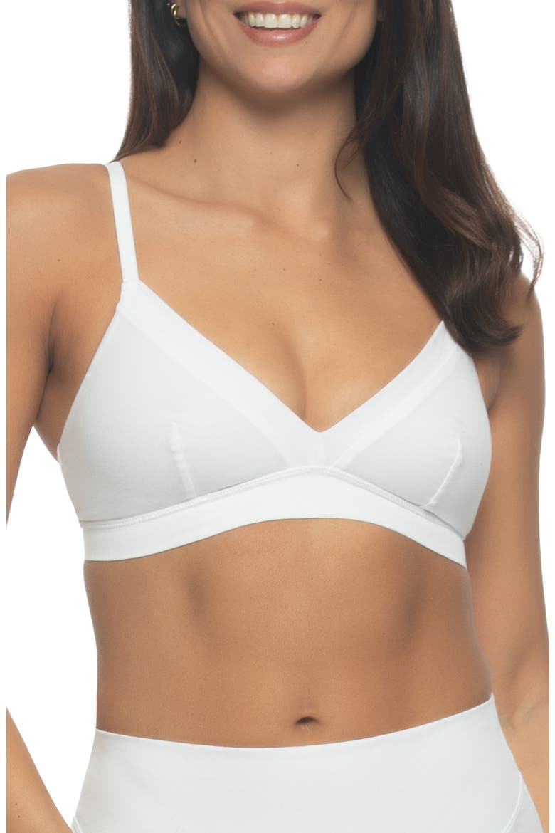 Assorted 2-Pack Stretch Cotton Bralettes, Alternate, color, TUXEDO