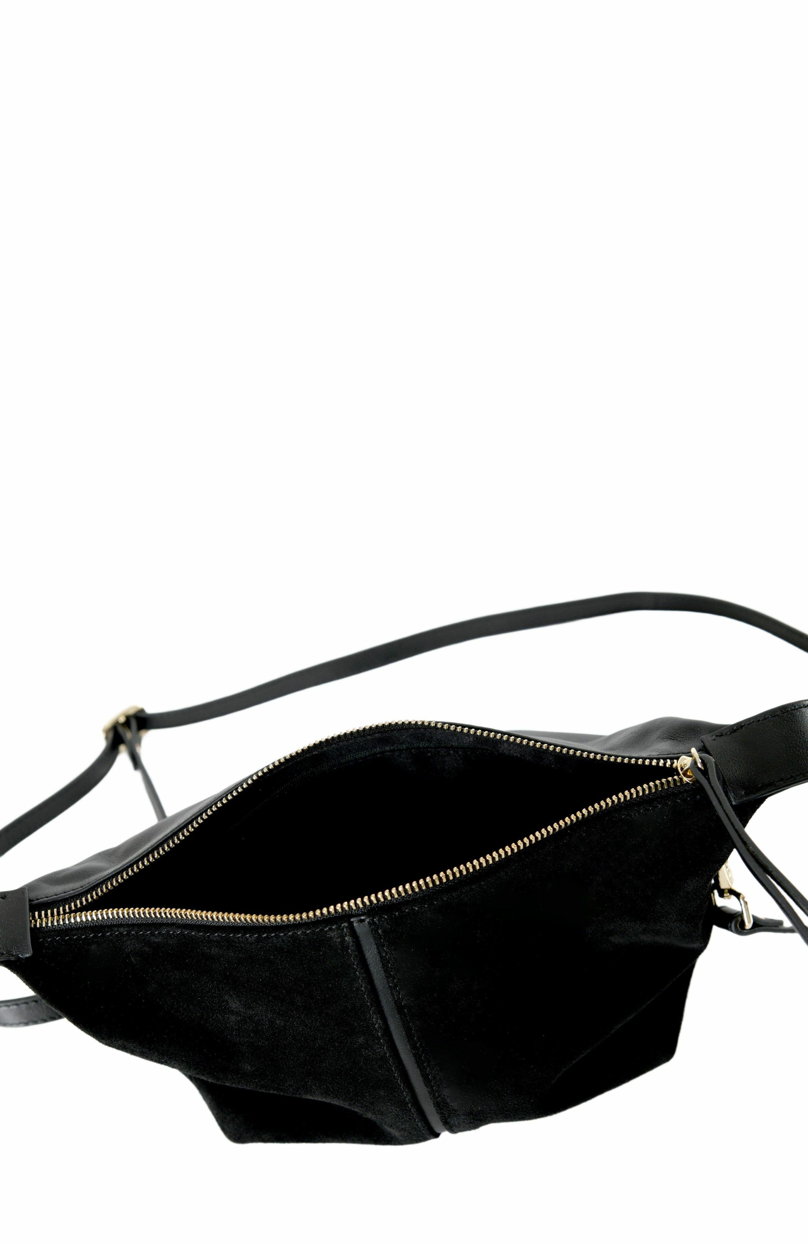 Forever & Always Shoes Leona Leather Crossbody Bag, Alternate, color, 