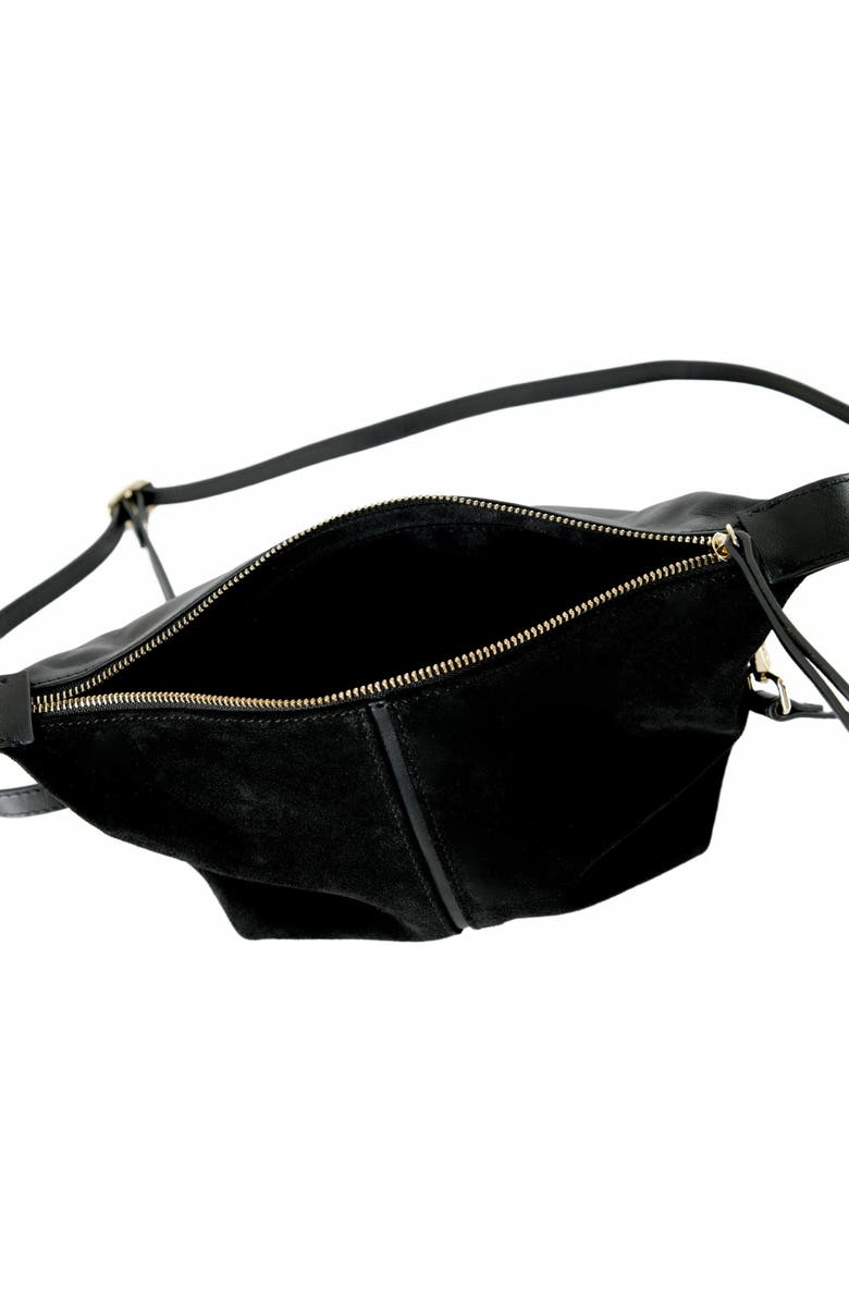 Forever & Always Shoes Leona Leather Crossbody Bag, Alternate, color,