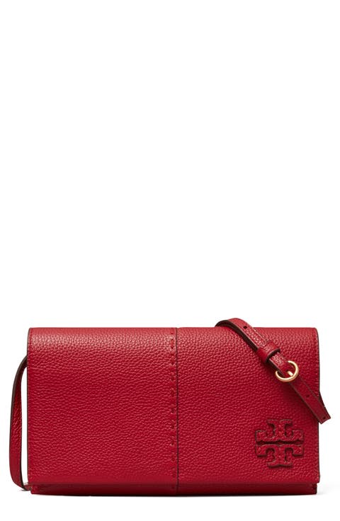 McGraw Leather Wallet Crossbody
