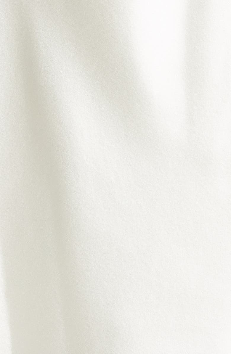 Brandon Maxwell Silk Charmeuse Angel Top, Alternate, color,