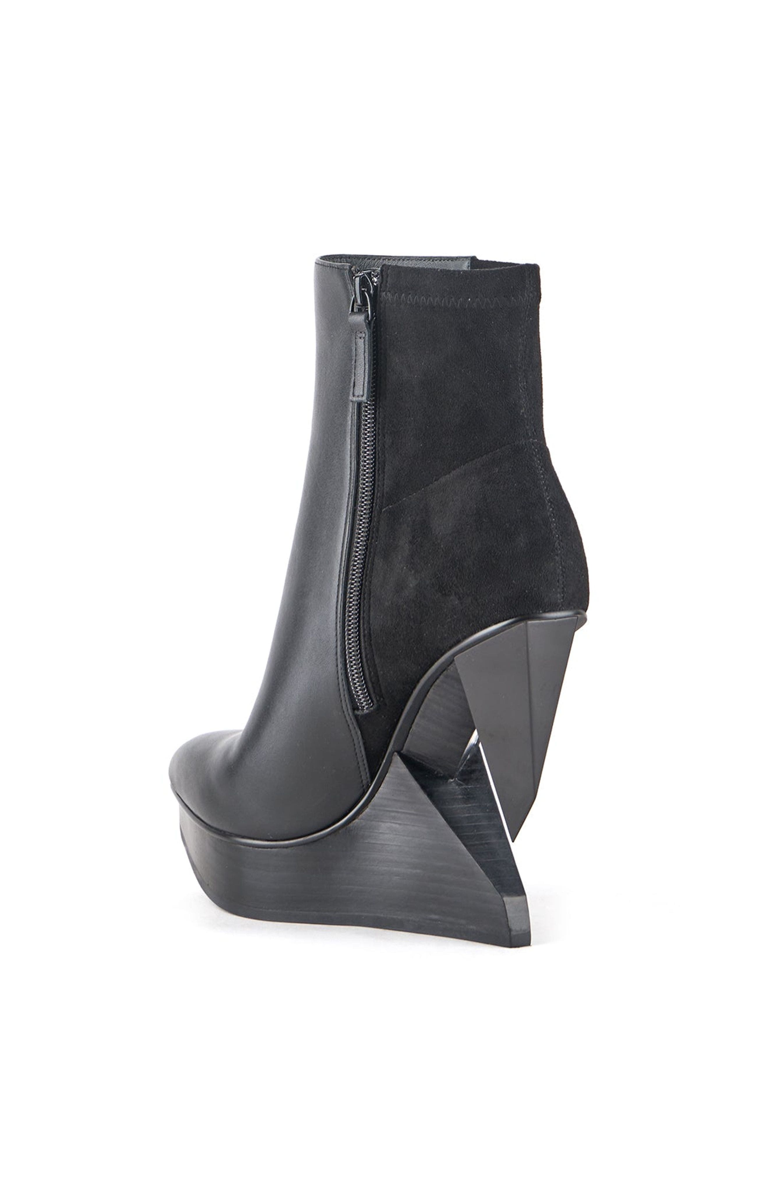 United Nude Edge Platform Bootie, Alternate, color, Black