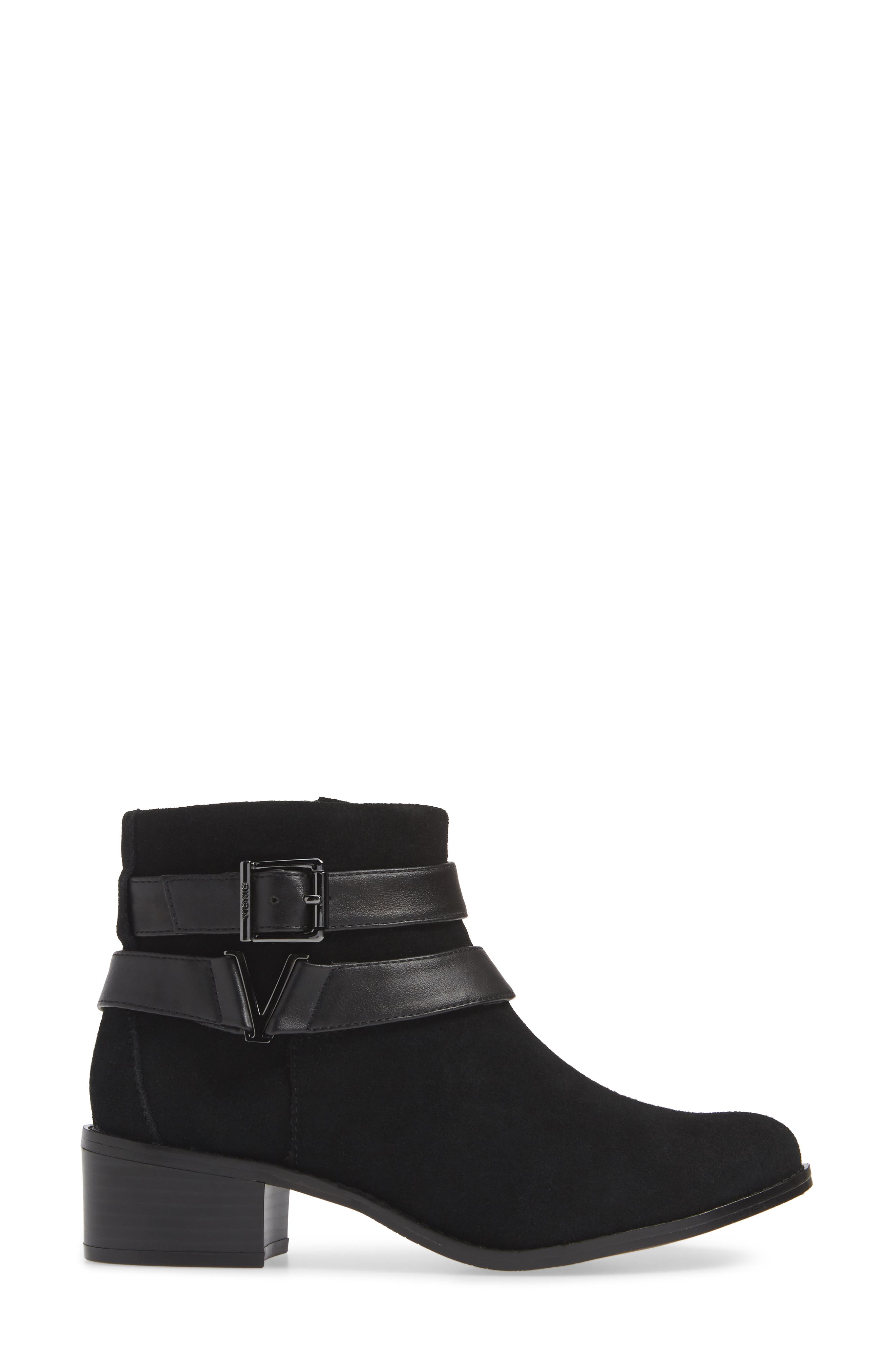 VIONIC WITH ORTHAHEEL Vionic Mana Buckle Strap Bootie, Alternate, color, 