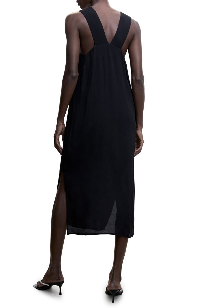 MANGO Scoop Neck Tank Dress, Alternate, color, 