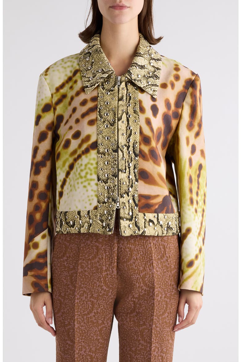DRIES VAN NOTEN ヒョウ柄 ホルスター Dries van Noten SS14 Leopard