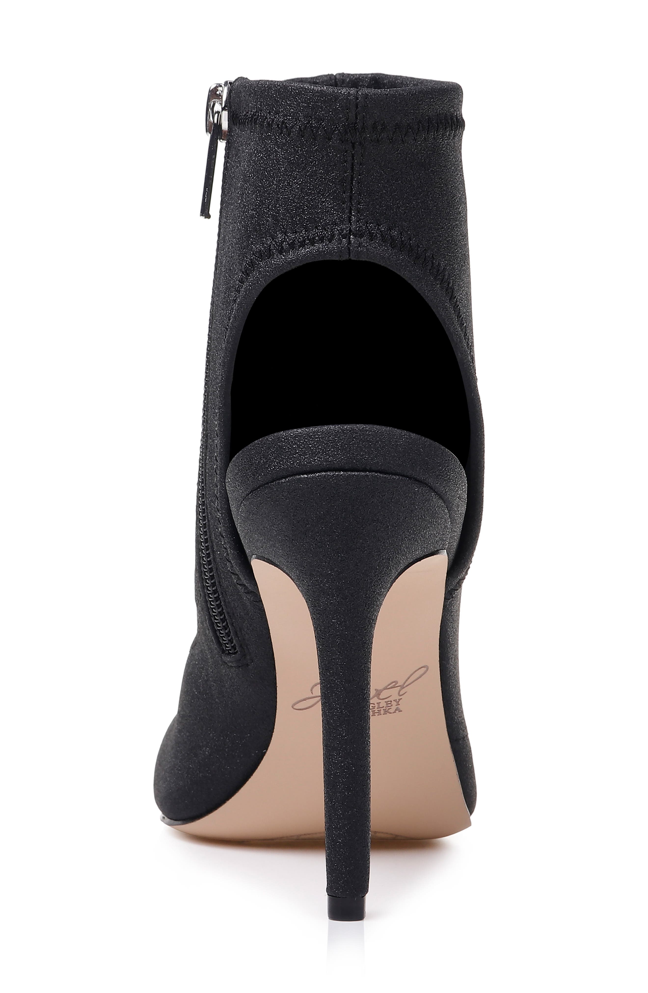 Jewel Badgley Mischka Sondra Pointed Toe Bootie, Alternate, color, 