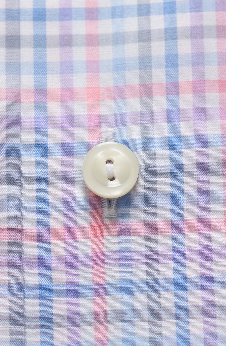Eton Plaid Extra Slim Fit Dress Shirt, Alternate, color,