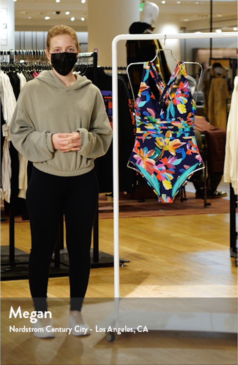 Sea Cross Back One-Piece Swimsuit, sales video thumbnail