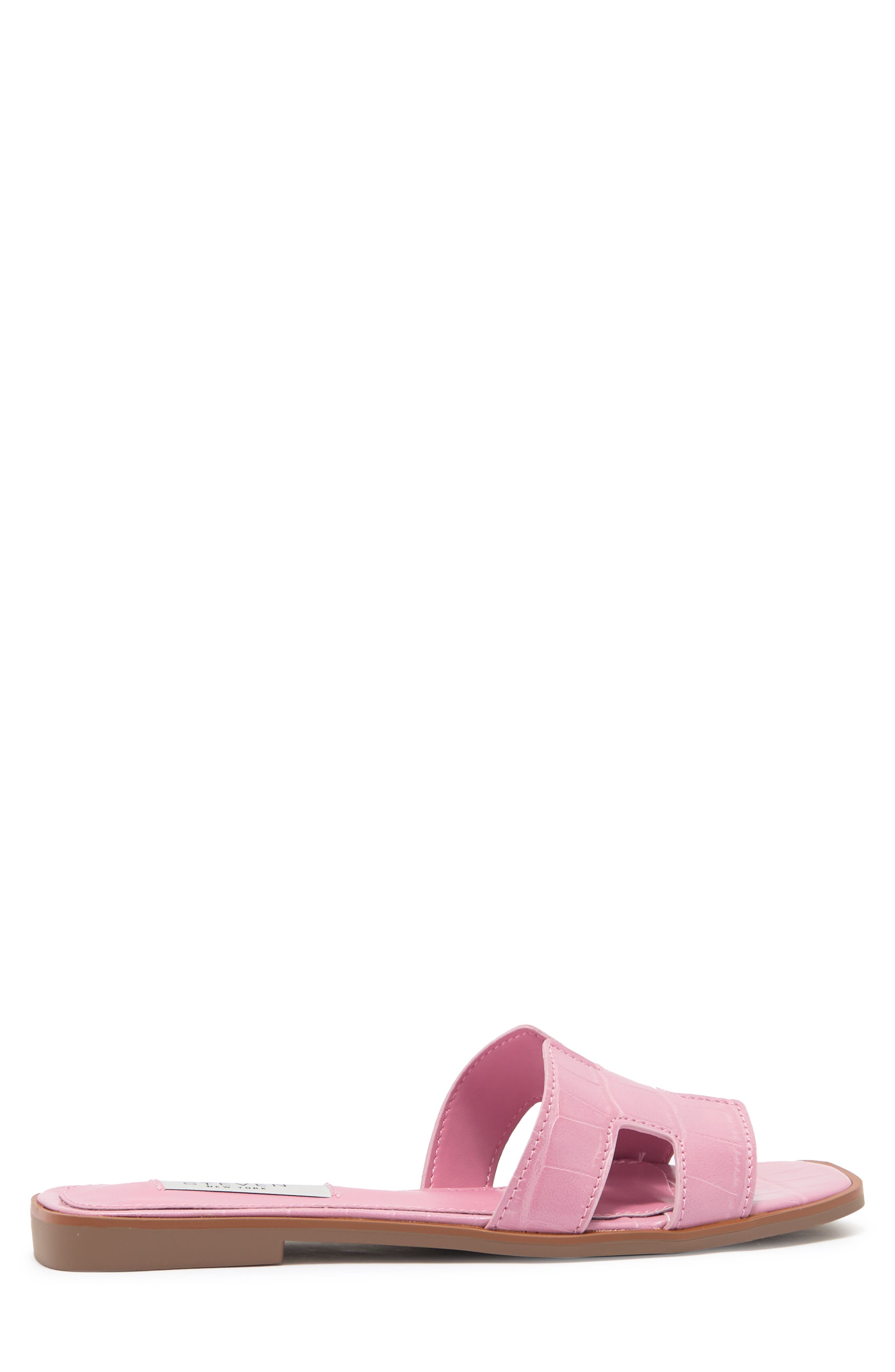 Harlien Slide Sandal, Alternate, color, PNK CROCO