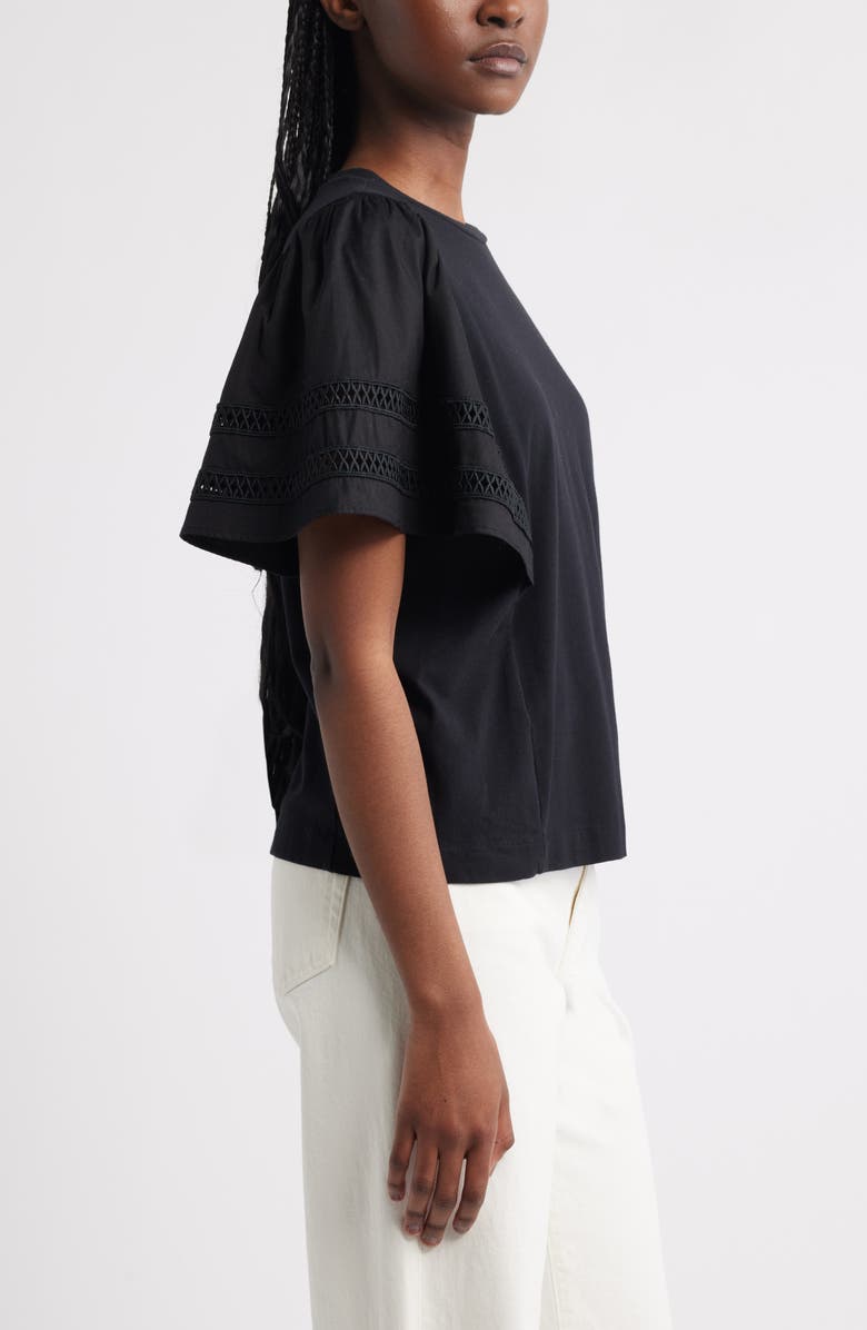 Treasure & Bond Mixed Media Top, Alternate, color, 