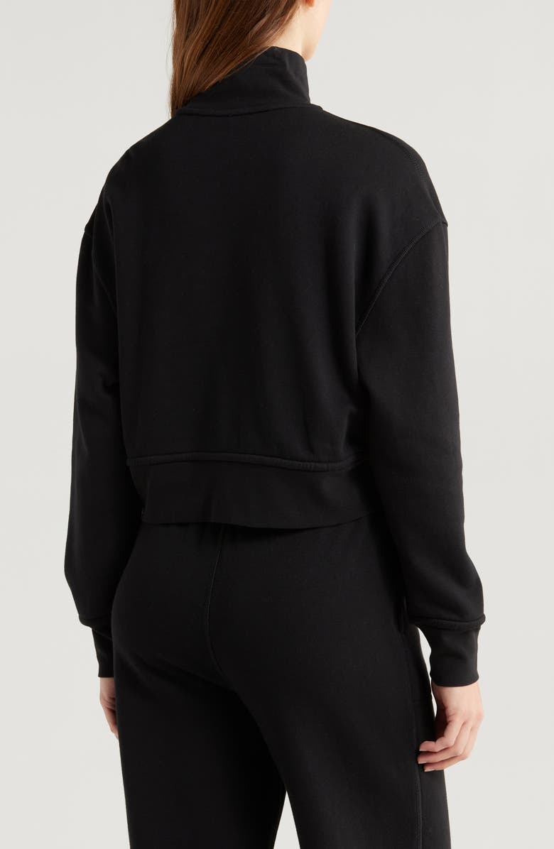 Lunya Reversible Half Zip Sweatshirt, Alternate, color, 