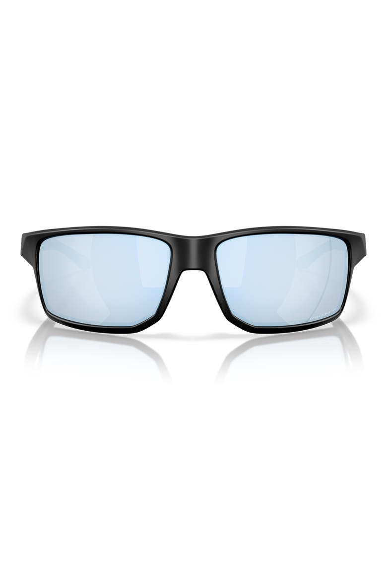 Gibston XL 62mm Rectangular Sunglasses, Main, color, MATTE BLACK