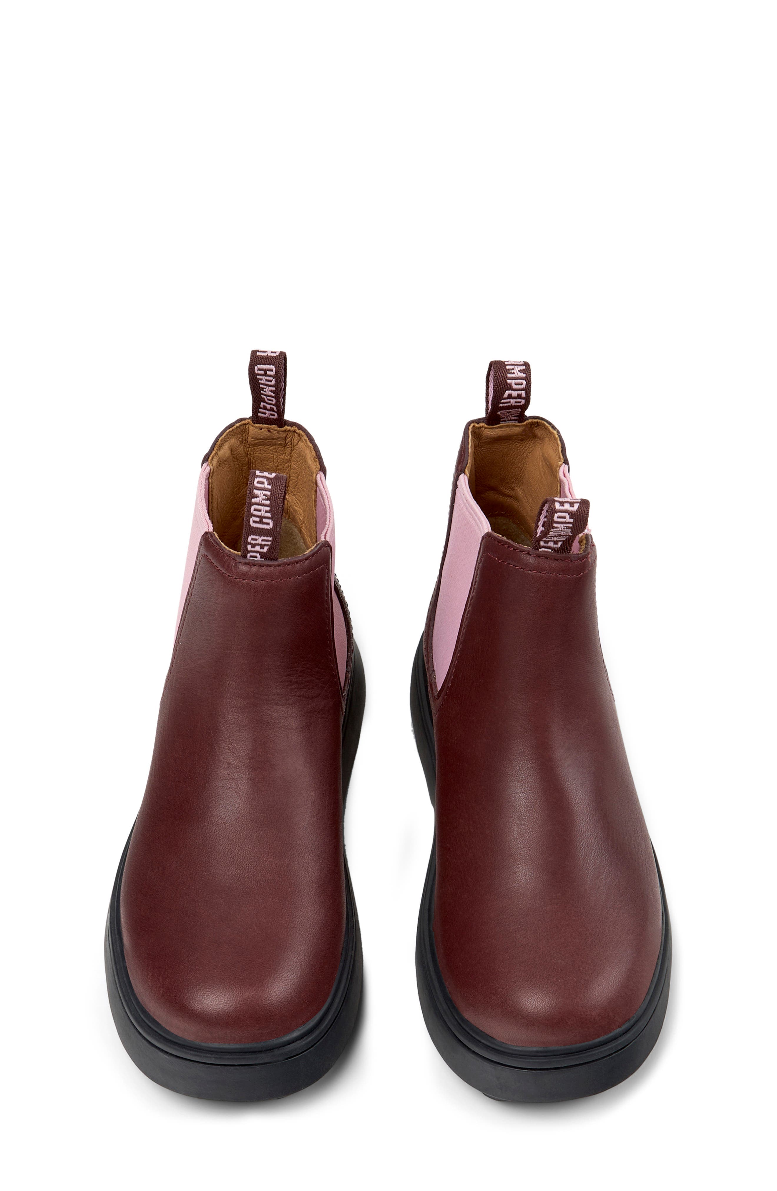 Kids' Norte Chelsea Boot, Alternate, color, BURGUNDY