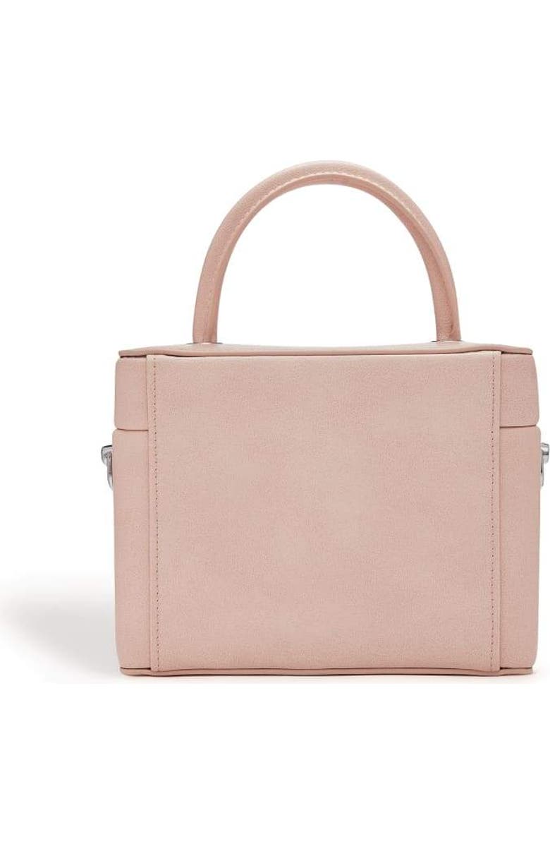 LaBante London Mae Pink Satchel Vegan Cross Body Bag, Alternate, color, Pink