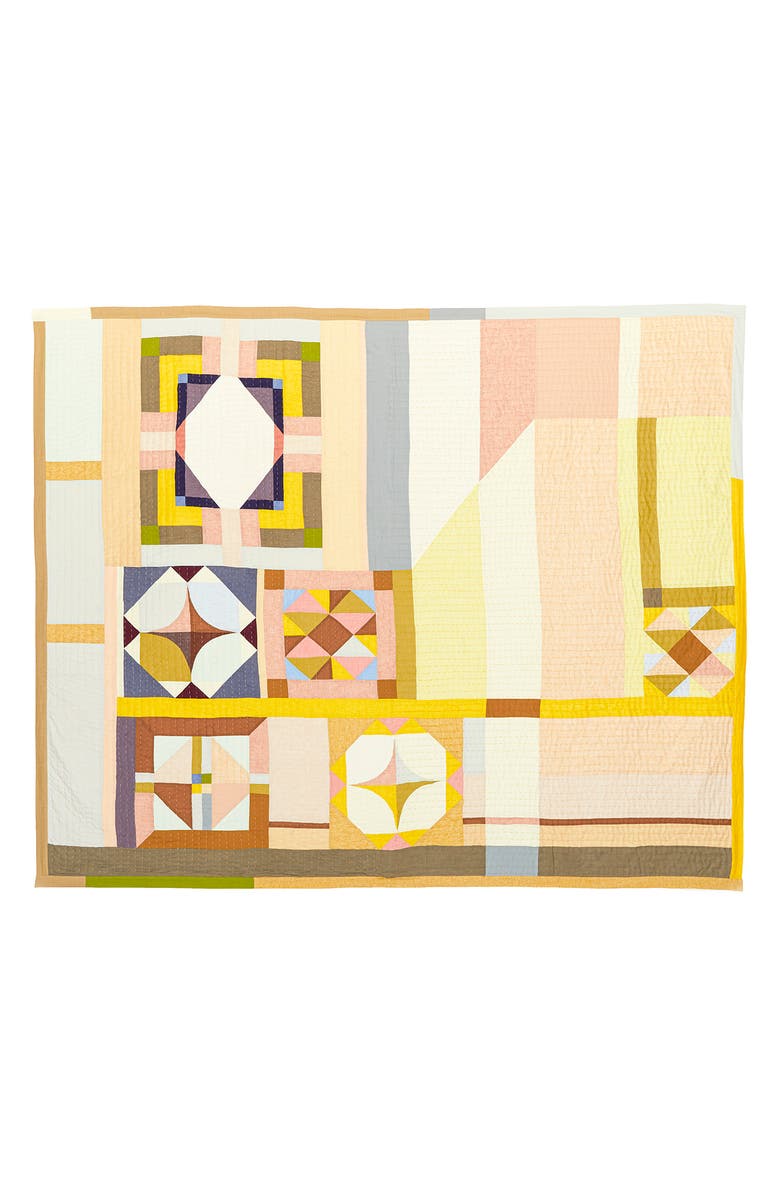 Thompson Street Studio Caspian Linen & Cotton Quilt, Main, color,