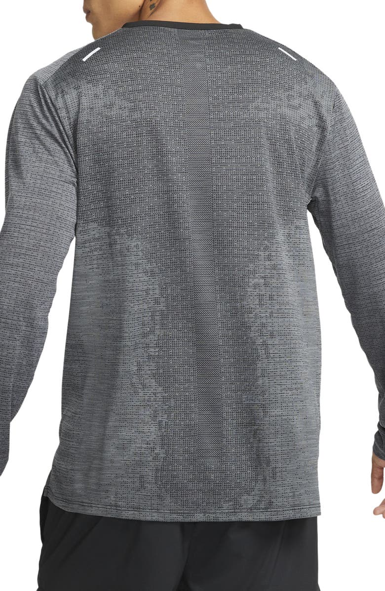 Nike Dri-FIT ADV Techknit Ultra Long Sleeve Running T-Shirt, Alternate, color, 