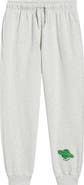 Mini Rodini Kids' Embroidered Planet Organic Cotton Joggers