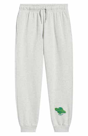 Kids' Embroidered Planet Organic Cotton Joggers