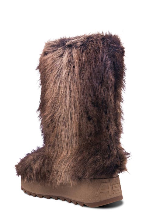 Milkshake Faux Fur Boot