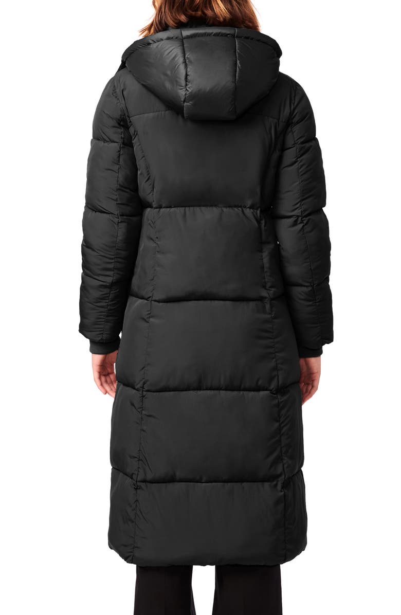 Bernardo Heavyweight Faux Fur Collar Water Resistant Puffer Coat, Alternate, color, 