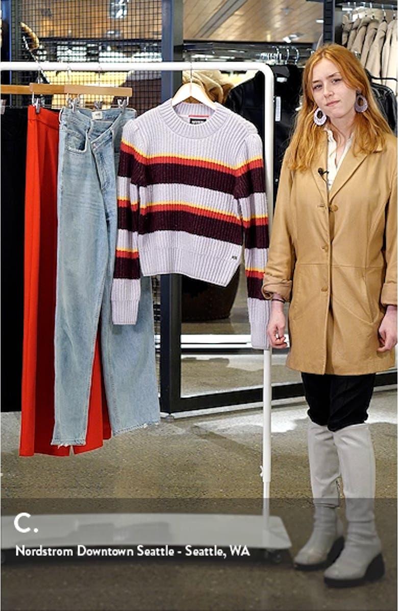 Stripe Pullover Sweater, sales video thumbnail