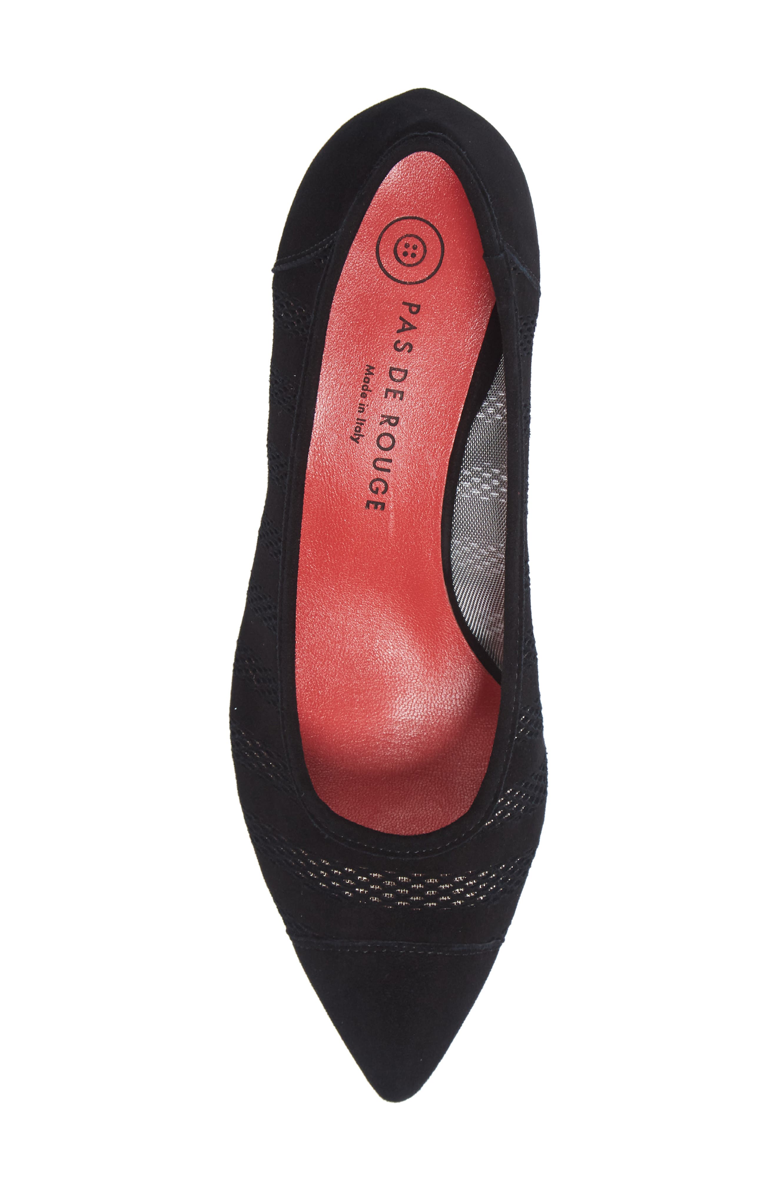 Pas de Rouge Janet Pointy Toe Pump, Alternate, color, 