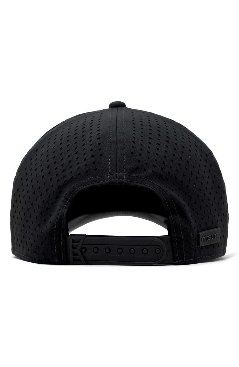 Melin Odysea Brick Hydro Performance Snapback Hat, Alternate, color, Black Camo Midnight