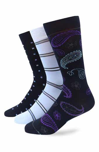Lorenzo Uomo Assorted 3-Pack Crew Socks