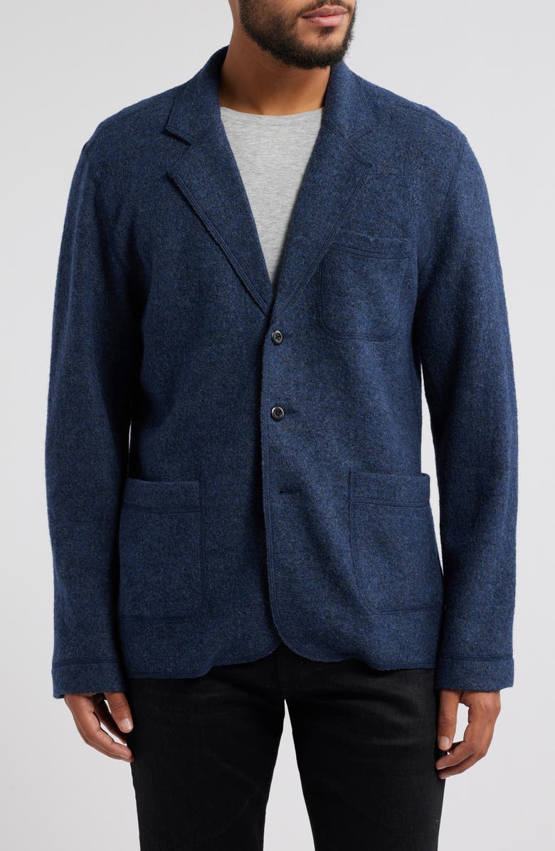 Rails Pierre Wool Blend Blazer, Alternate, color, Blue Melange