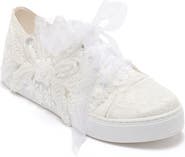Forever & Always Shoes Lora Bridal Lace Sneaker