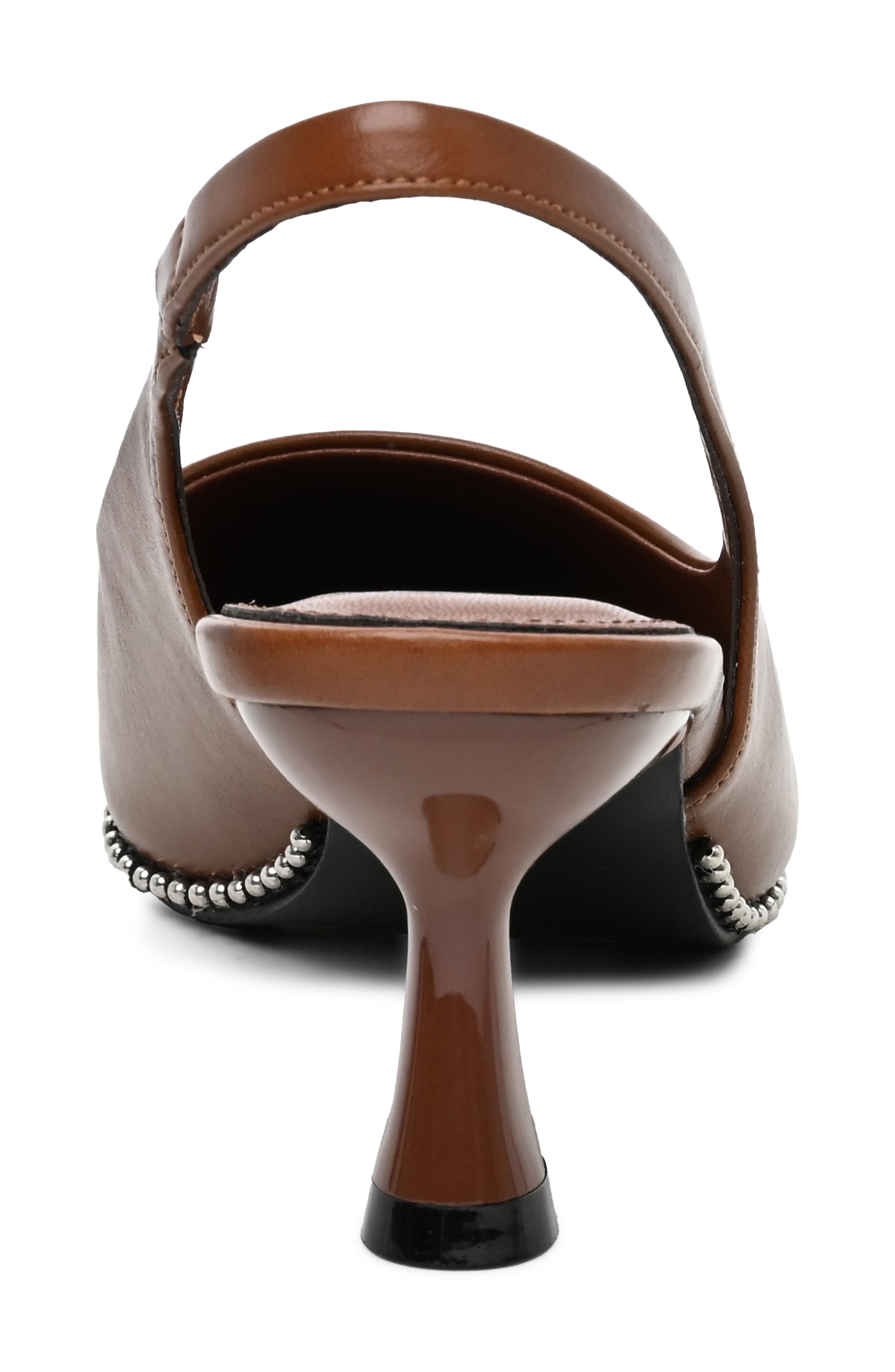 Pointed Toe Slingback Pump, Alternate, color, TAN