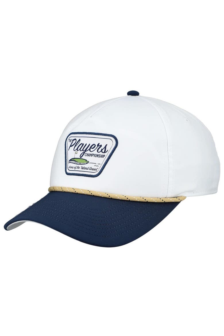 Men's FootJoy White THE PLAYERS Island Green Patch Rope Adjustable Hat, Alternate, color, White