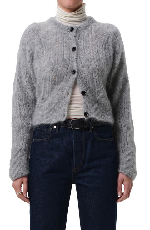 Odette Fuzzy Cardigan