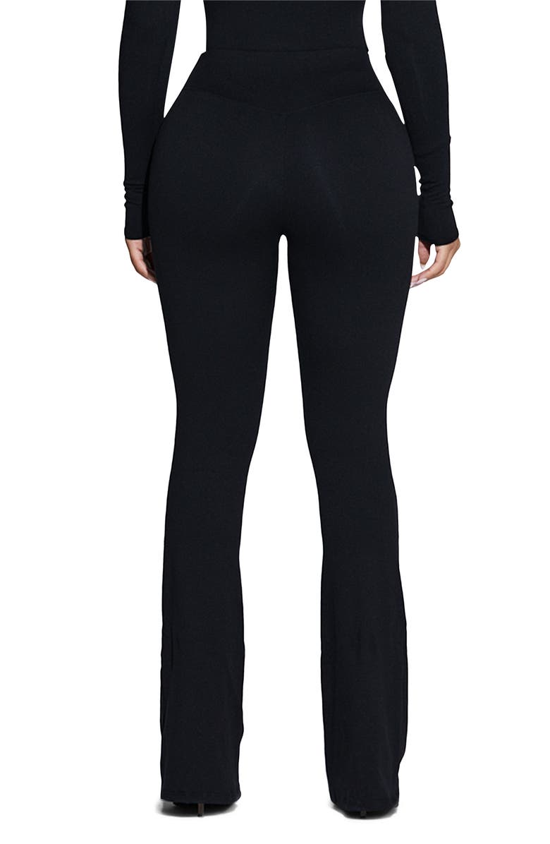 Naked Wardrobe Suede Feels Bootcut Pants, Alternate, color,