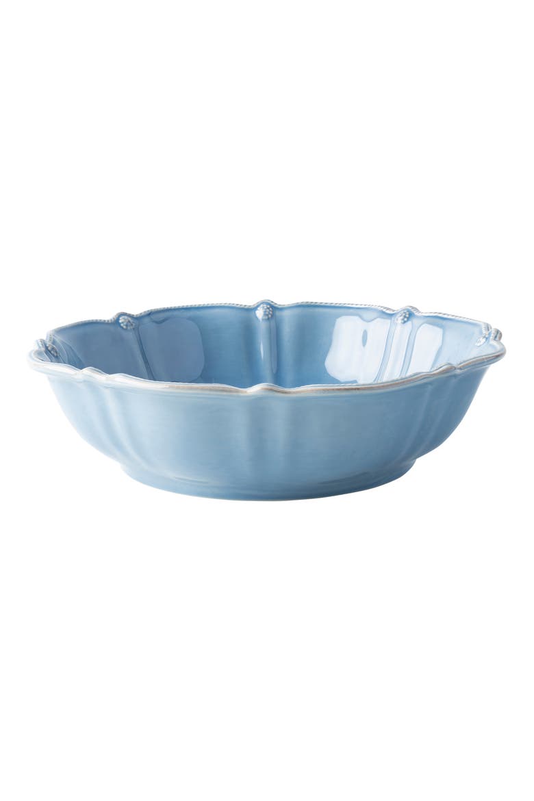 Berry & Thread Ceramic Serving Bowl, Main, color, CHAMBRAY