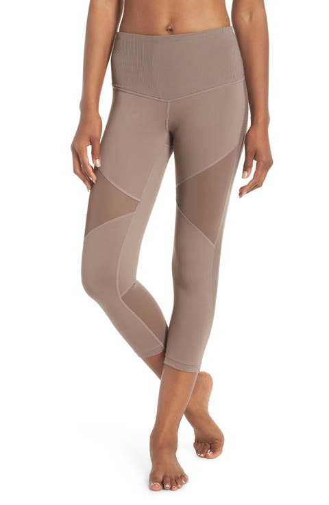 Moon Dust High Waist Crop Leggings